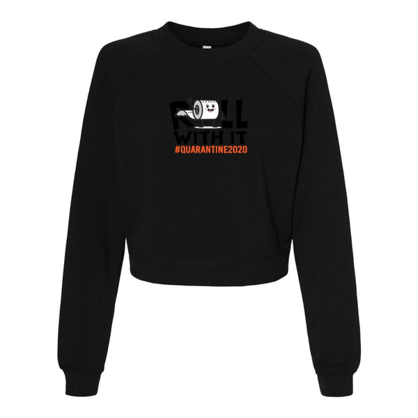 BELLA CANVAS WOMEN'S CROPPED FLEECE PULLOVER 7505